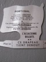 29 ANCIENNES PLAQUES METAL PUBLICITAIRE DRAPEAU L ALSACE