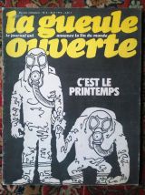 Lot  "La gueule ouverte" - Journal satirique Années 70