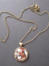 Pendentif Religieux Médaillon Saint ANTOINE