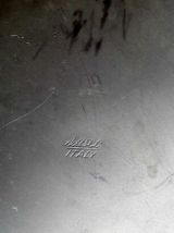 Légumier en aluminium martelé années 50/60 - Design Italien 