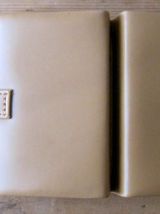 1 Petit sac - Porte-bagues en plastique et feutrine