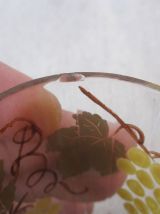 ancien verre Delvaux Paris art déco