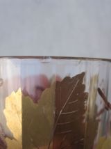 ancien verre Delvaux Paris art déco