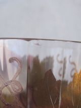 ancien verre Delvaux Paris art déco