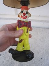 lampe clown année 60