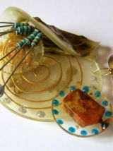 Broche - création artisanale JPM´CREATIONS