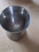 6 coquetiers inox vintage 