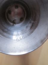 6 coquetiers inox vintage 