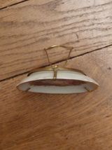 Assiette Porcelaine Blanche- Limoges- Marcel Jarrey