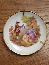 Assiette Porcelaine Blanche- Limoges- Marcel Jarrey