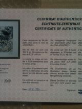 2 sérigraphies de DALI, Dulcinée et Don Quichotte