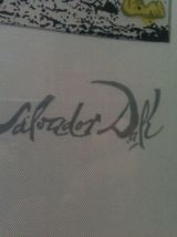 2 sérigraphies de DALI, Dulcinée et Don Quichotte