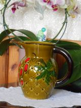 Pichet à eau céramique Résille