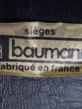 6 Chaises Baumann traineau 