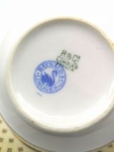 Tasse et soucoupe porcelaine de Limoges Raynaud &amp; Co