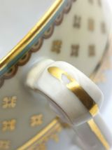 Tasse et soucoupe porcelaine de Limoges Raynaud &amp; Co