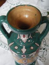 Ancien vase amphore terre cuite artisanat Tunisien 