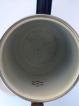 cafetière émaillée vintage français Aubecq