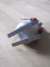 Boule de noel forme d'ours année 1980/1990 