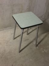 Tabouret en formica années 70