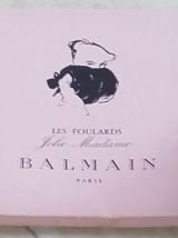 Foulard  en soie Balmain 