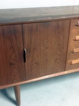 Enfilade vintage scandinave teck années 60 2 mètre