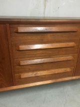 Enfilade vintage scandinave teck années 60 2 mètre