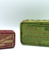 Boites métal suppositoires