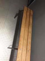 Tres joli banc ecolier vintage  Longueur  2m largeur 27cm h 