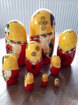poupées russes matriochka 9 pièces 