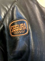 Blouson en cuir vintage SEGURA