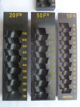 Supports de rangement pour pièces de monnaies  Inkiess