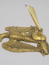 Porte stylo en laiton