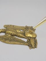 Porte stylo en laiton