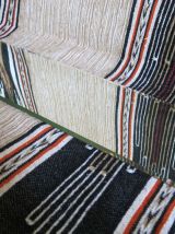 Grand porte manteau métal &amp; boules bois 50s Roger Feraud