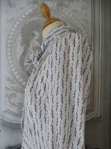 Vintage  1970 robe longue été  col lavaliere