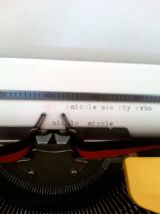 Machine à  écrire Brothers Nogamatic 400 années 70