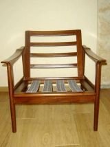 fauteuil années 60  scandinave