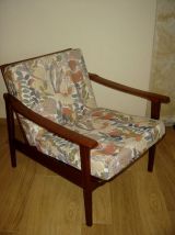 fauteuil années 60  scandinave