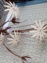 Lampadaire fleurs maison Jansen