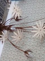 Lampadaire fleurs maison Jansen