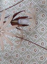 Lampadaire fleurs maison Jansen