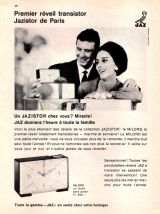 Réveil JAZ modèle DRILIC année 60