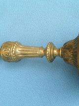 bougeoir  ancien   en laiton , vintage