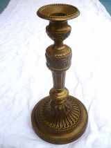 bougeoir  ancien   en laiton , vintage