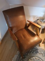 Paire de fauteuils Scandinave année 50 60