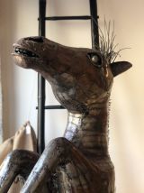 cheval en metal 