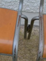 Chaises scolaires des années 70 lot de 3