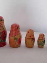 6 Poupées russes - Matriochka - Gigognes