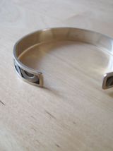      Bracelet metal argenté reglable mixte   